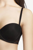 Black detail of the Passionata Rhythm Strapless Bra