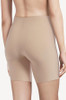 Back of the nude sand Chantelle Soft Stretch High Waisted Mid Thigh Shorts