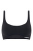 Black Chantelle SoftStretch Magic Spacer Bra with Chantelle Branding