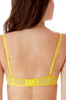 Back of the primrose yellow Gossard Glossies Lace Bra