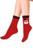 Pretty Polly Christmas Snowman Socks