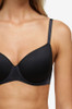 Black Chantelle Pure Light Spacer Bra detailing