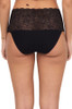 Back of the black Chantelle SoftStretch Lace High Waist Knicker