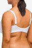 Back of the white Chantelle Amazone Full Cup Bra