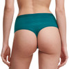 Back of the Oriental Green Chantelle SoftStretch Stripes High Waist Thong