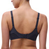 Back of the Chantelle Easy Feel Norah T-Shirt Bra in ultramarine