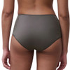 Back of the Chantelle Easy Feel Norah High Waisted Brief - Vert Argile