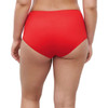 Back of the poppy red Chantelle Easy Feel Norah High Waisted Brief