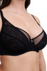 Black detailing to the Chantelle Easy Feel Naya Covering Underwired Bra