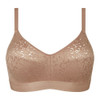Coffee latte Chantelle Easy Feel Norah Non Wired Support Bra