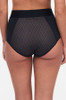 Back of the black beige Chantelle Smooth Lines High Waisted Briefs