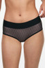 Chantelle Smooth Lines Short Knicker in black beige