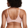 Back of the dusky pink Chantelle Easy Feel Norah Chic T-Shirt Bra