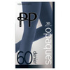 Pretty Polly 60 Denier Coloured Opaque Tights - Slate Blue