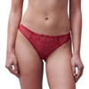 Chantelle Fleurs Tanga Knicker Candy Apple Red