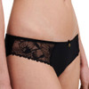 Side of the black Chantelle Orchids Brief Knicker