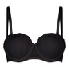 Black Lingadore Balconette Strapless Bra