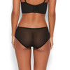 Back of the black Gossard Encore Short Knicker