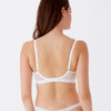 Back of the white Gossard Superboost Lace Non Wired Bra