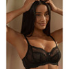 Black Gossard Superboost Lace Non Wired Bra