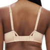 Back of the Chantelle Pulp Play Full Cup Bra in golden beige