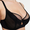 Side of the black Chantelle Pulp Play Full Cup Bra Side of the black Chantelle Pulp Play Full Cup Bra