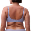 Back of the Chantelle EasyFeel Norah Chic Plunge T-Shirt Bra - Thistle