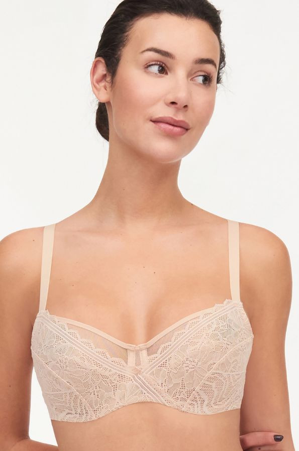 Reggiseno Con Ferretto E Pizzo Chantelle Easy Feel Floral Touch - Donna, Coppa Morbida E Spalline Regolabili