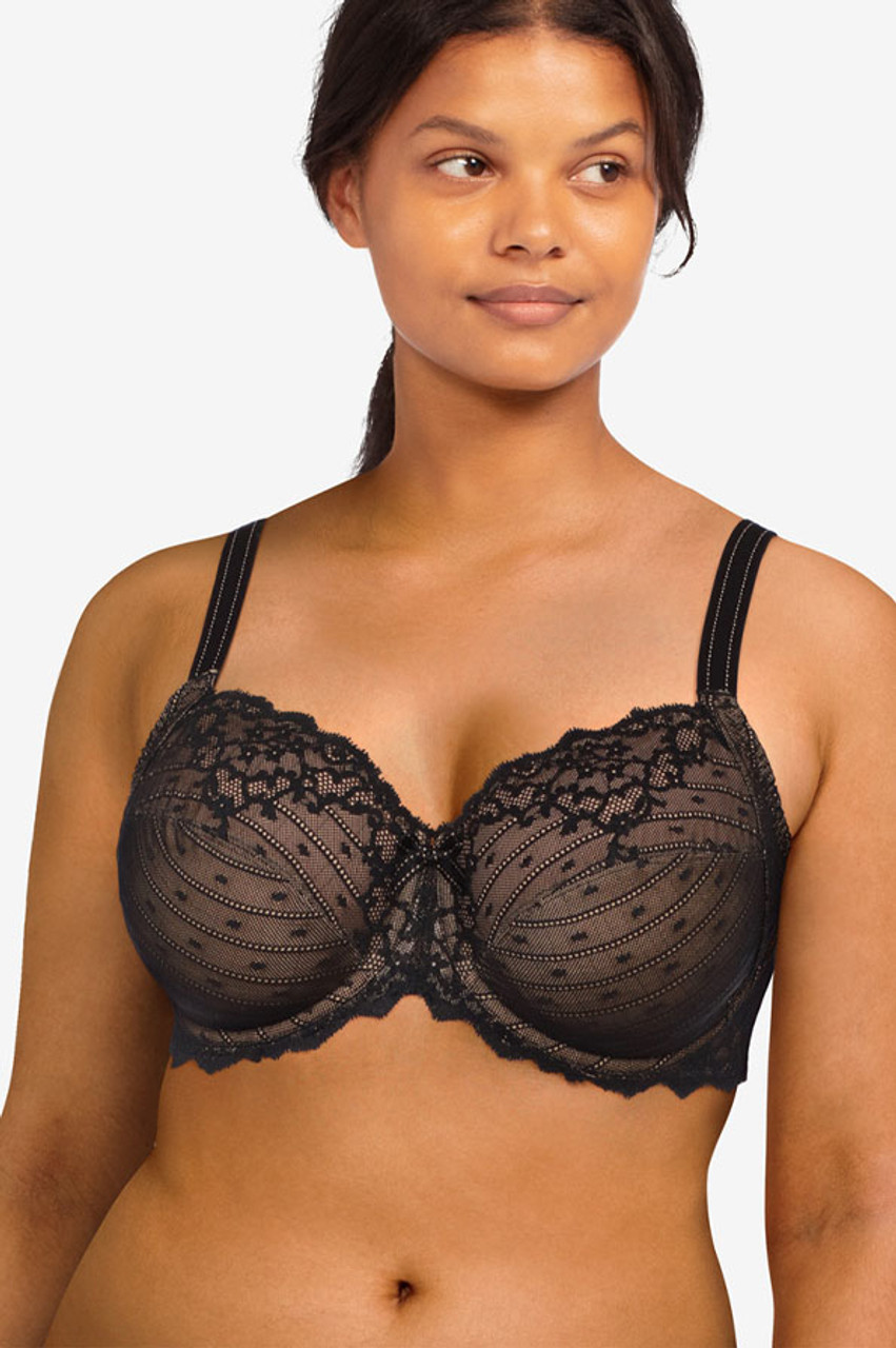 Chantelle Rive Gauche Side Support Bra, 36H, Opale : :  Clothing, Shoes & Accessories