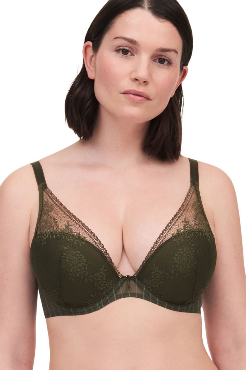Maddie Half Cup Bra by Passionata - Cranberry - Embrace