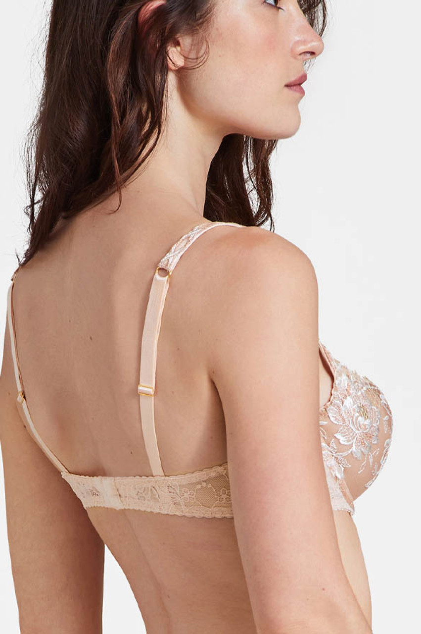 【Aubade】新作ショーツ★タンガ★Melodie d'Ete Aubade Melodie D'Ete Lace Half Cup Bra - Mysmartypants