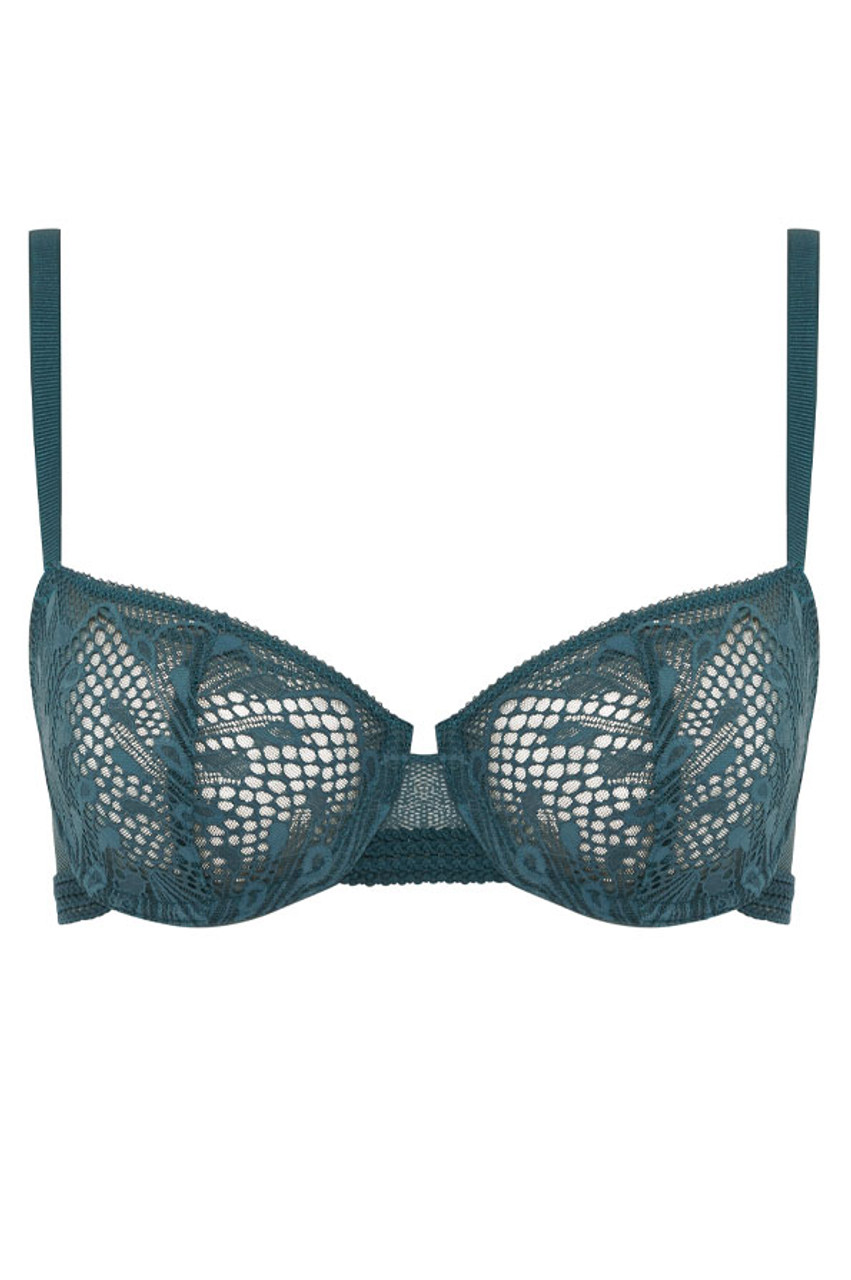 Waloma Bra Top - Cyan Blue – Baiae