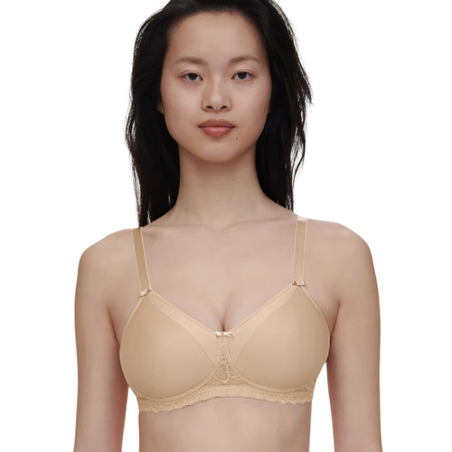 Chantelle Comfort Non Wired Post Surgery Bra in Nude Almond