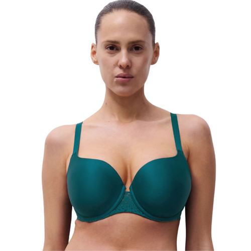 Chantelle EasyFeel Norah Sweetheart T Shirt Bra Oriental Green