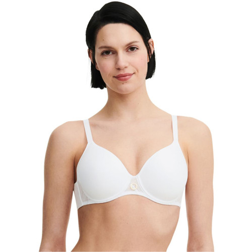 White Chantelle Graphic Suppport Memory Foam T-Shirt Bra