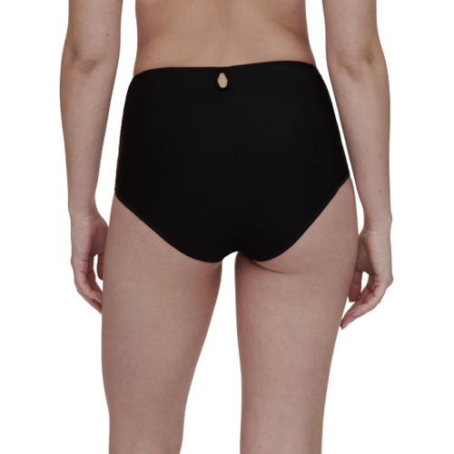 Back of the black Chantelle Pulp Crush High Waisted Brief Knicker