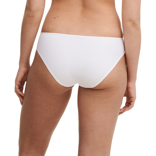 Back of the Chantelle Graphic Support Brief Knicker in white