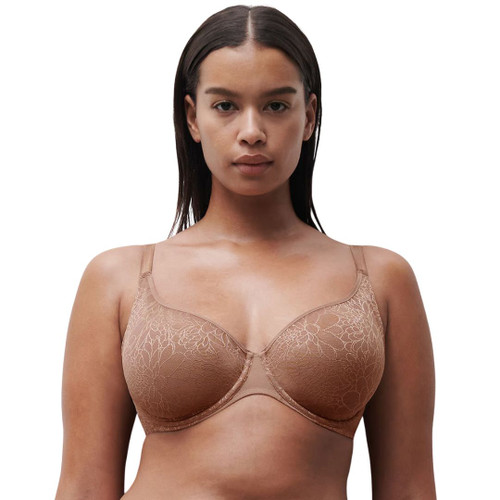Chantelle Belle Plunge Spacer Bra - Caffee Latte