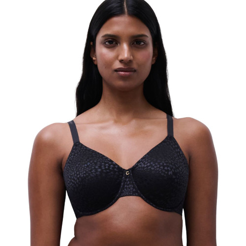 Black Chantelle Magique Moulded Minimiser Bra