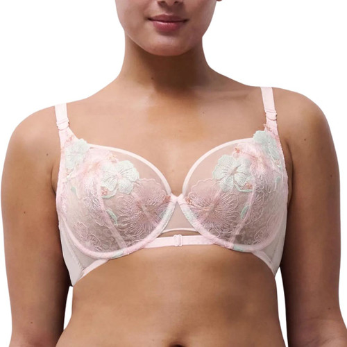 Chantelle Pulp Daydream Underwired Full Cup Bra - Pastel Bouquet