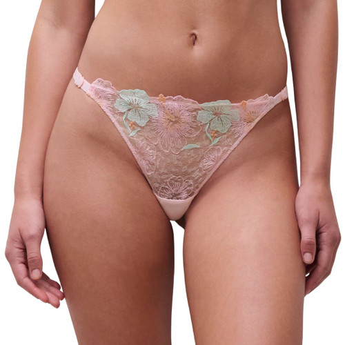 Chantelle Pulp Daydream Thong Knicker - Pastel Bouquet