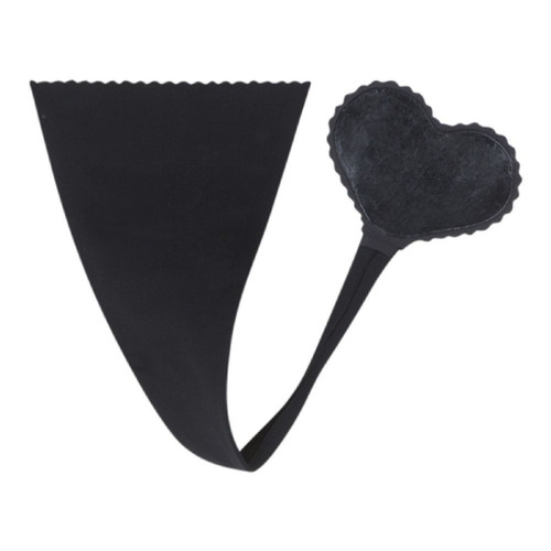 LingaDore Invisible C-String Thong - Black