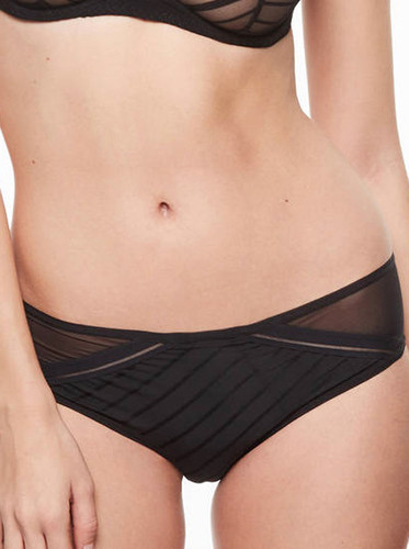 Black Passionata Graphic Short Knicker