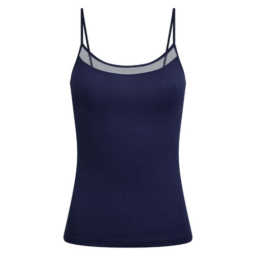 Femilet Juliana Merino Wool Chemise Top in night blue