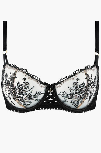 Detailing to the Aubade Tresor Infini Half Cup Bra