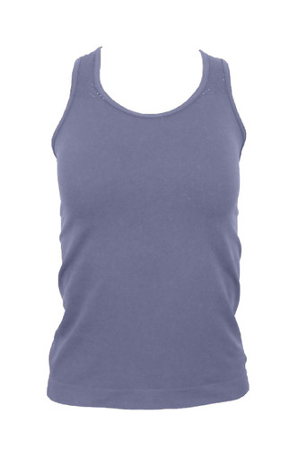 Blueberry Pretty Polly Active Wear Seamless Vest Top