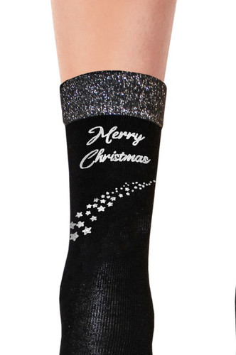Pretty Polly Merry Christmas Socks