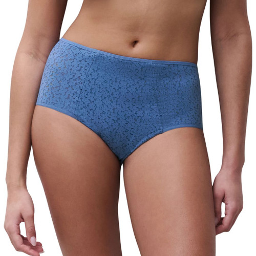 Chantelle Easy Feel Norah High Waisted Brief - Ocean Blue