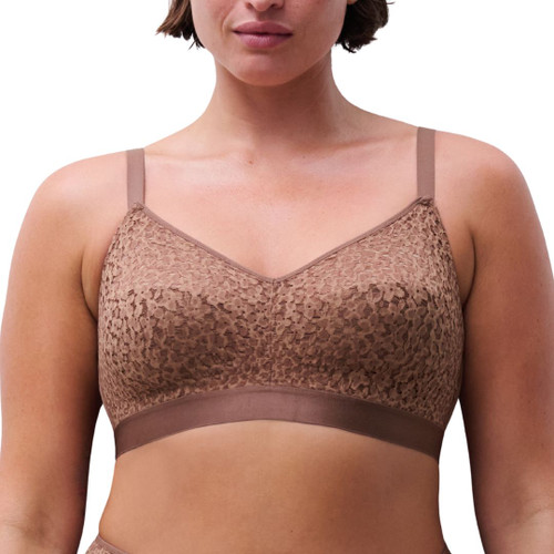 Chantelle Easy Feel Norah Non Wired Support Bra - Wild Brown