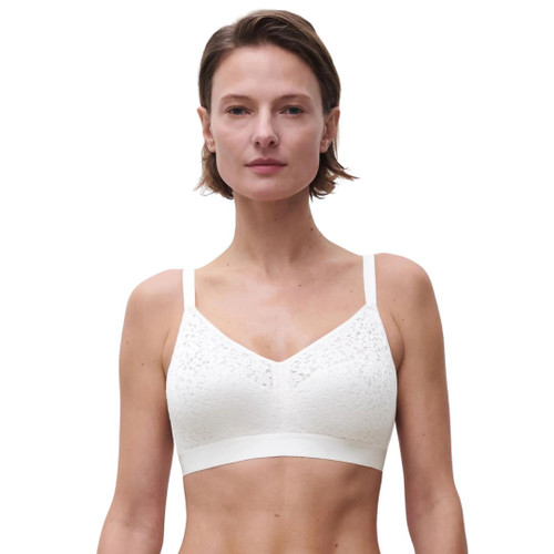 Chantelle Easy Feel Norah Non Wired Support Bra - White